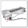 K486 Stainless Steel Anthracitic Gas Barbecue Grill Machine